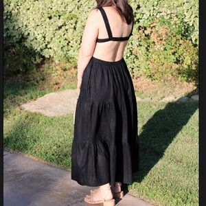 A&F backless dress